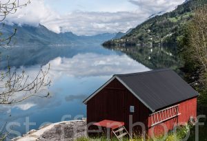 Fischerhütte am Sorfjord